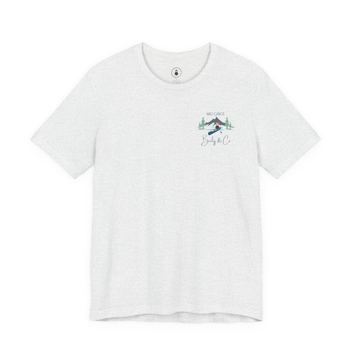 Who Canoe Unisex Tee - Perfect for Adventure Lovers & Outdoor Enthusiasts