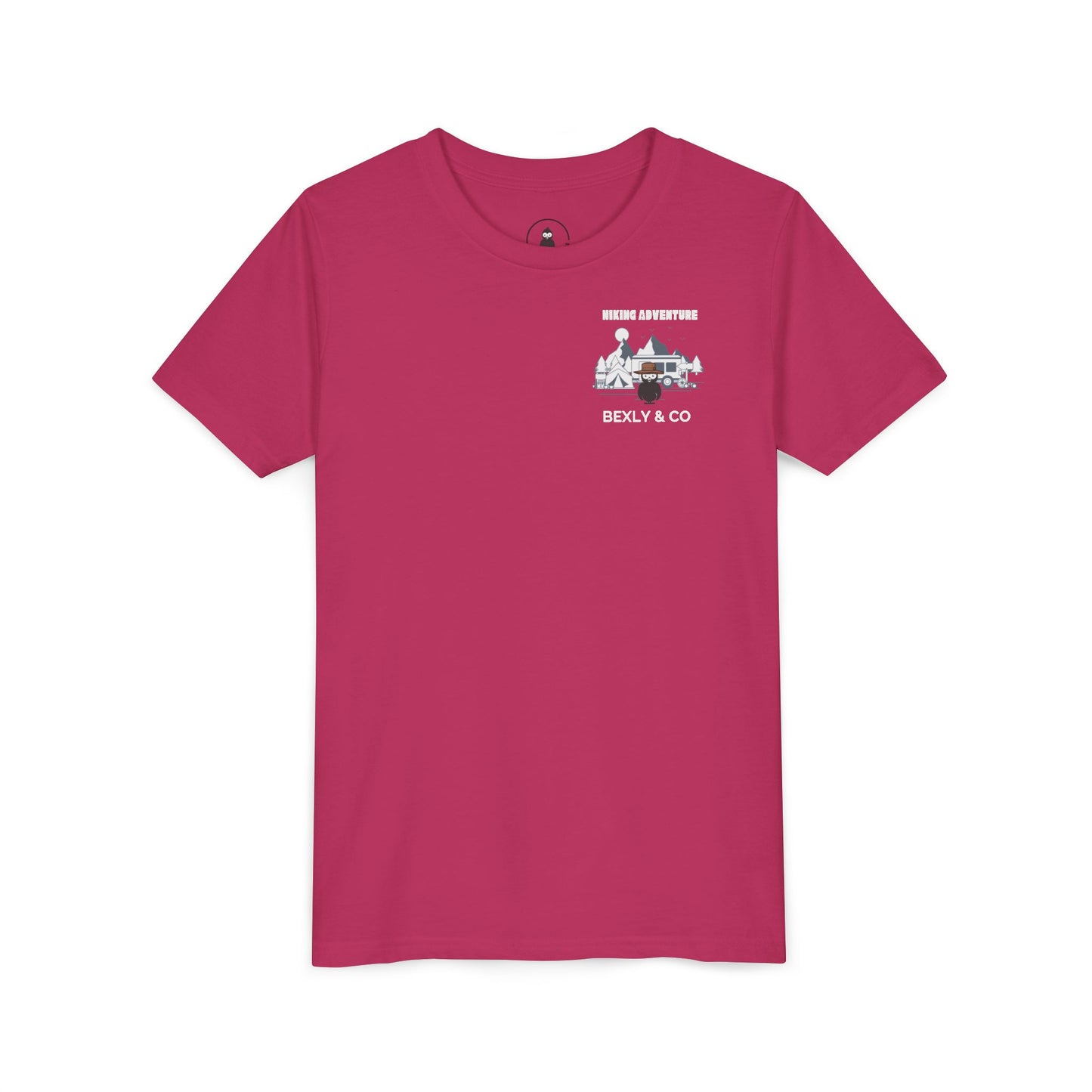 Hiking Adventure Youth Short Sleeve Tee - Fun Outdoor Vibes for Young Explorers