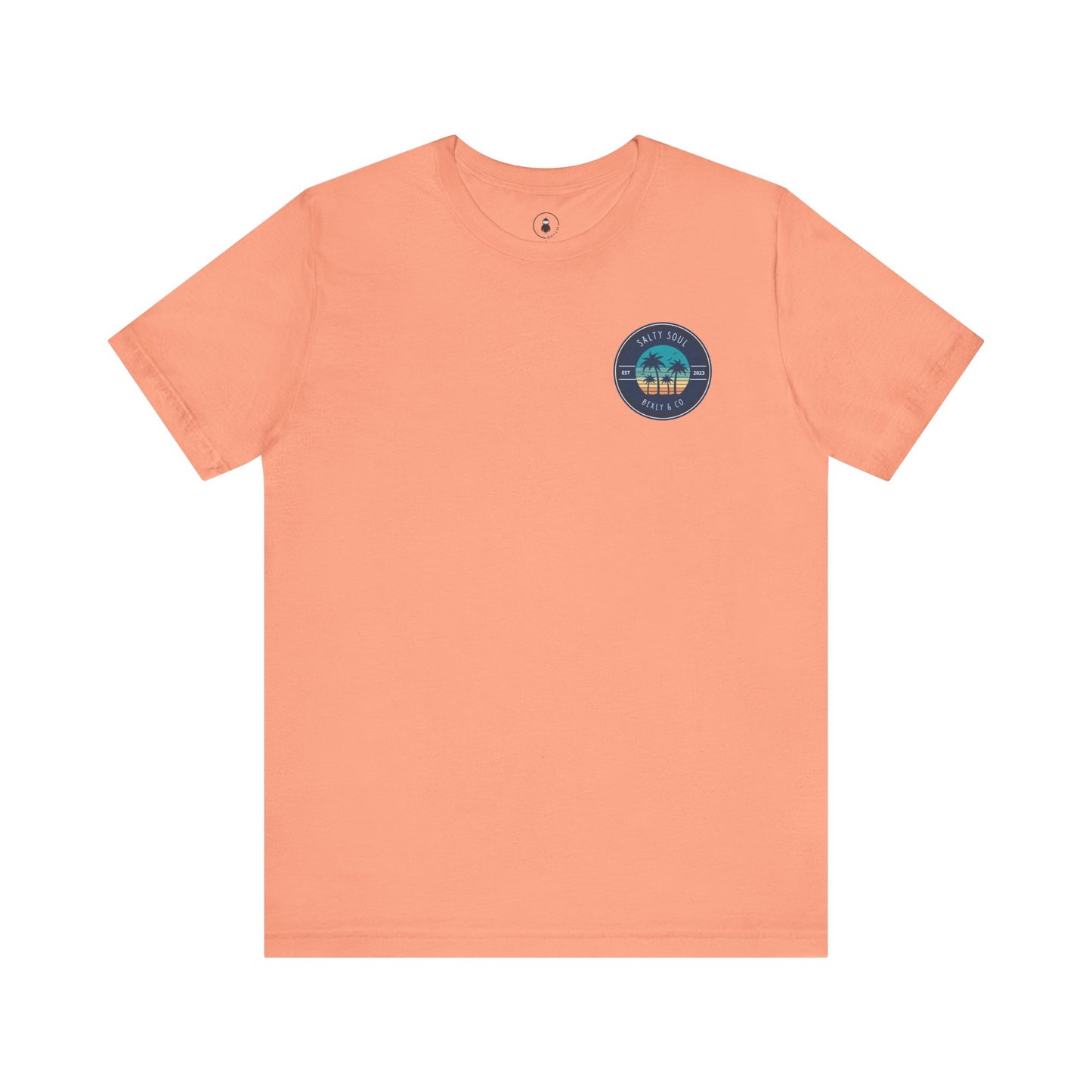 Salty Soul Palm Tree Beach Tee | Unisex Short Sleeve | Casual Summer Wear, Beach Vacation Shirt, Gift for Ocean Lovers, Retro Graphic [...]