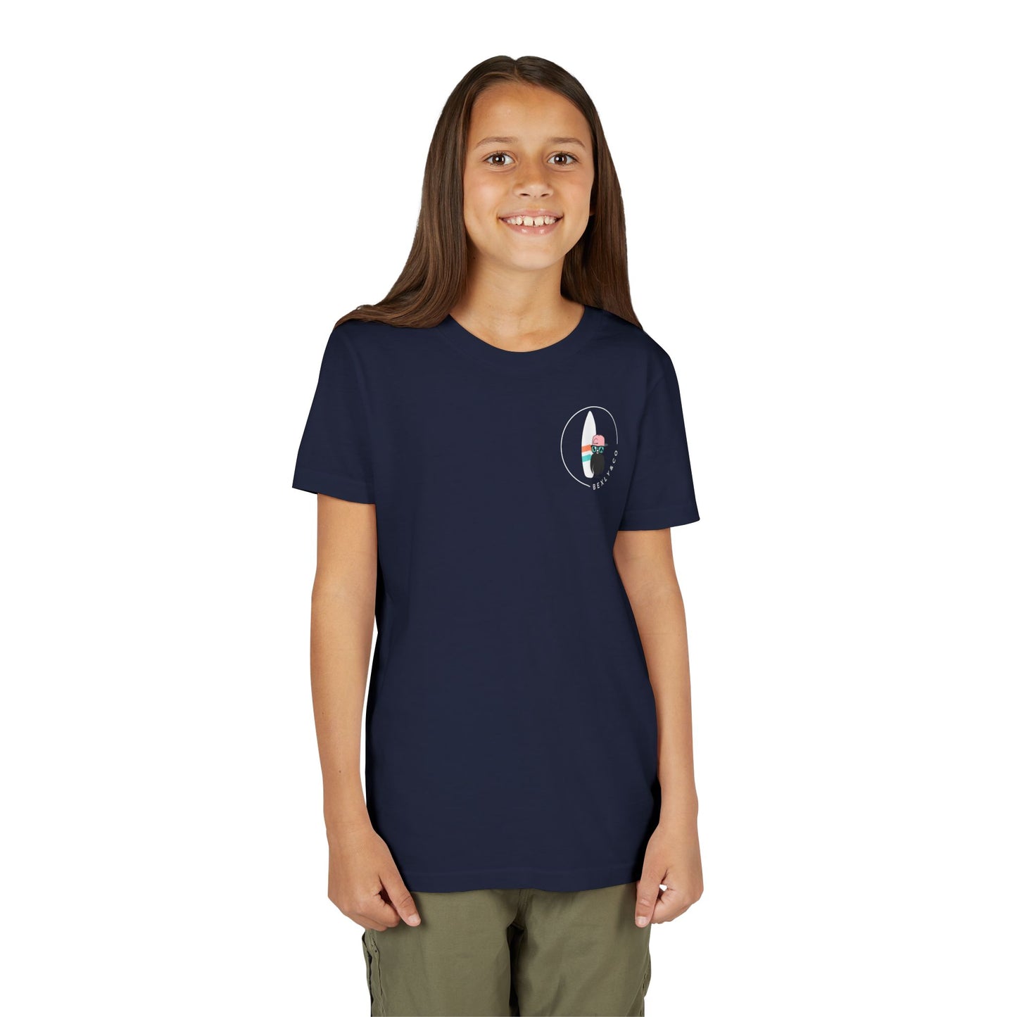 Trendy Surfer Youth Short Sleeve Tee  – Perfect for Summer Fun!