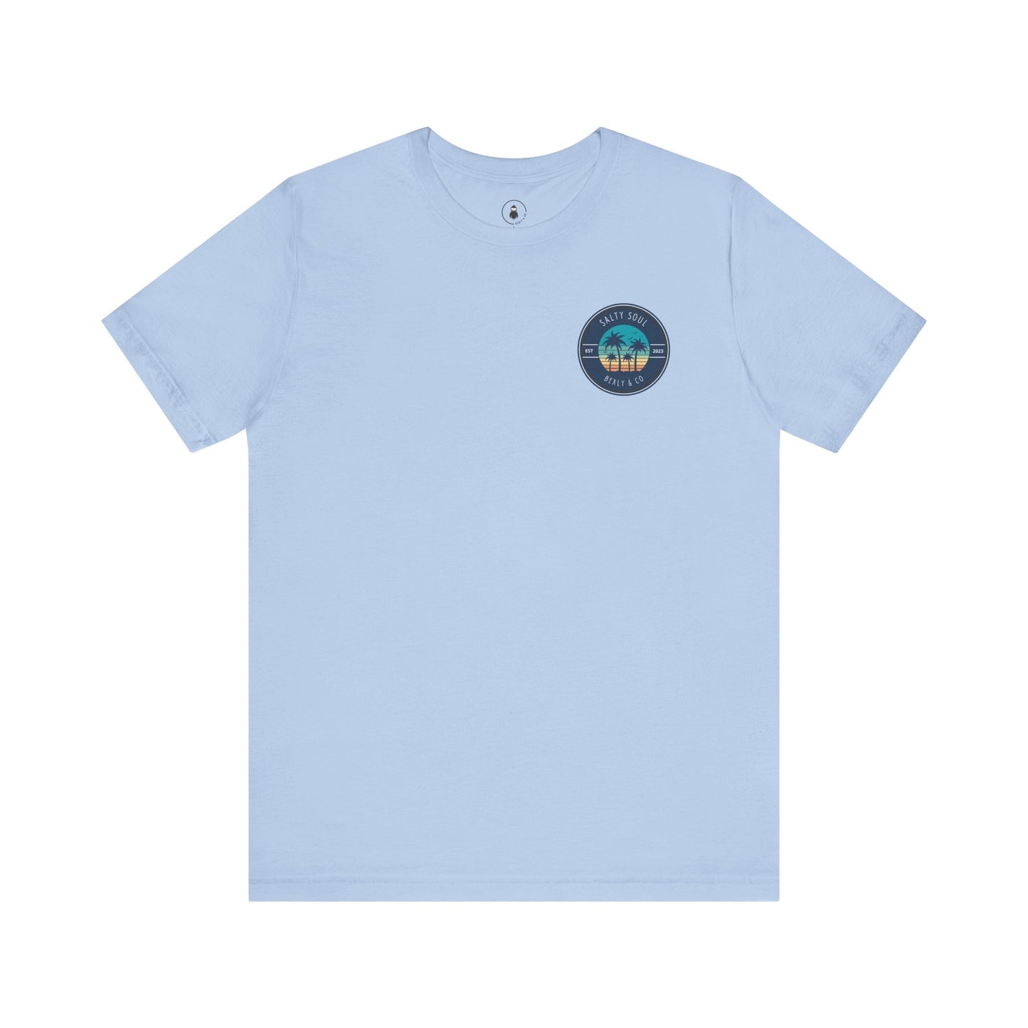 Salty Soul Palm Tree Beach Tee | Unisex Short Sleeve | Casual Summer Wear, Beach Vacation Shirt, Gift for Ocean Lovers, Retro Graphic [...]