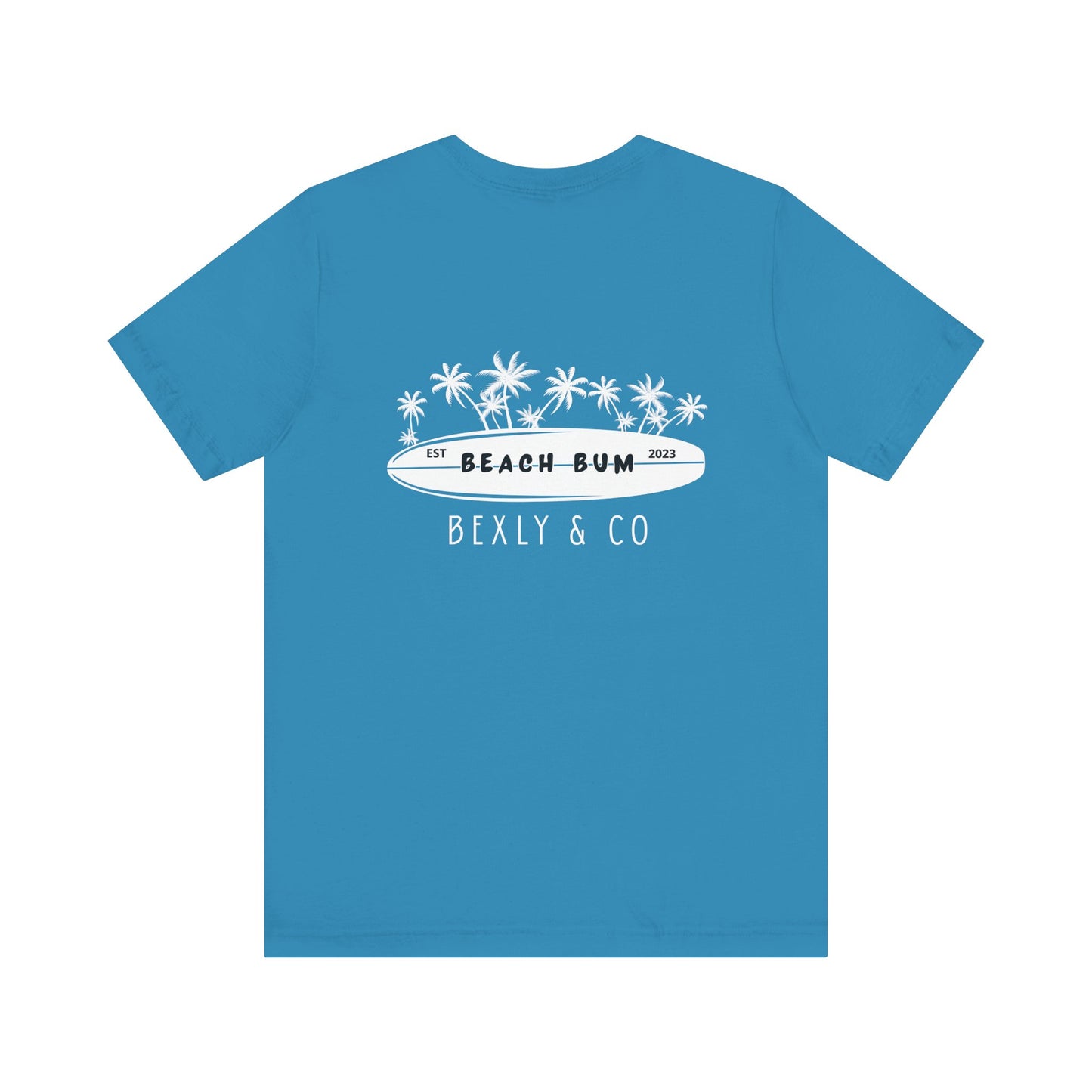 Unisex Beach Bum Tee | Fun Summer T-Shirt, Casual Wear, Gift for Beach Lovers, Vacation Attire, Surfing Shirt