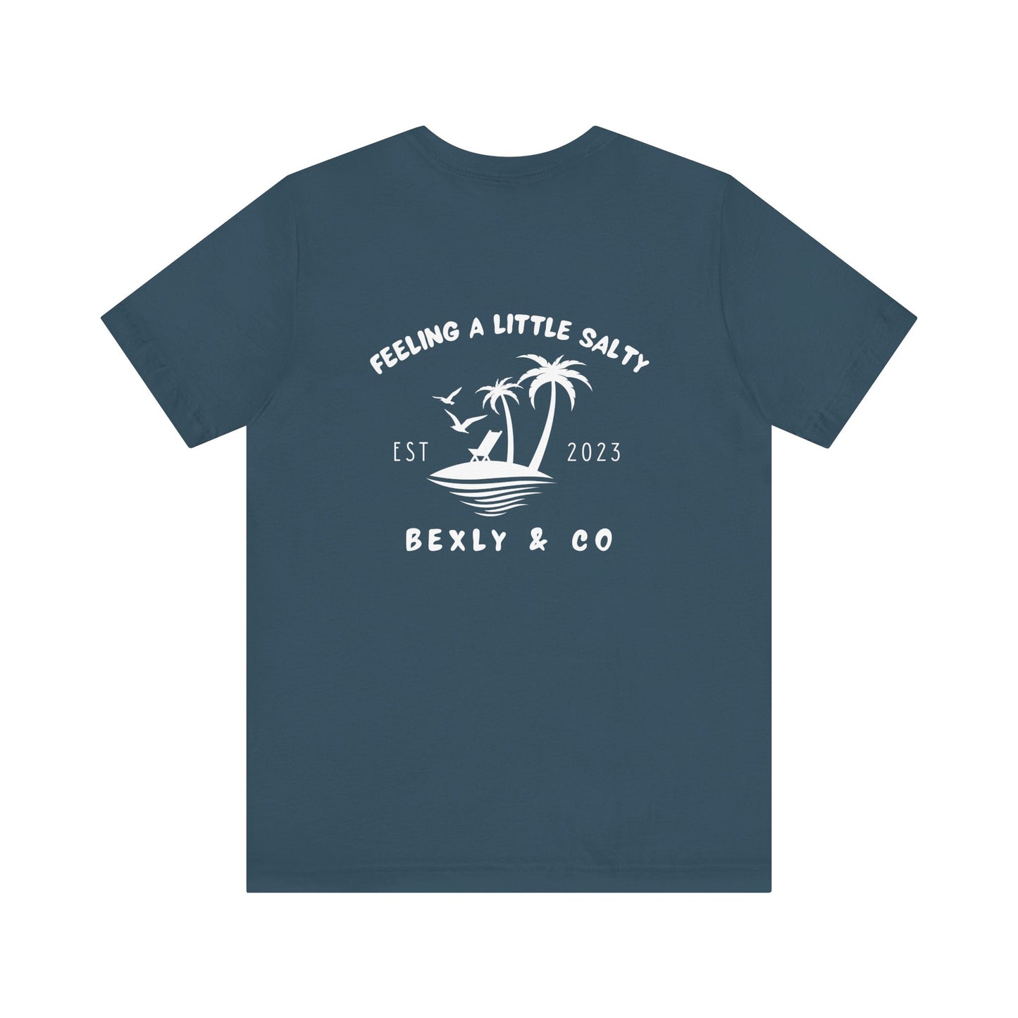 Unisex Short Sleeve Tee - "Feeling A Little Salty" Tropical Graphic Shirt, Beach Vibes, Casual Summer Wear, Gift for Beach [...]