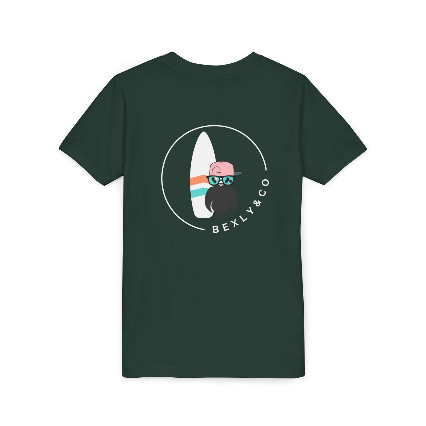 Trendy Surfer Youth Short Sleeve Tee  – Perfect for Summer Fun!