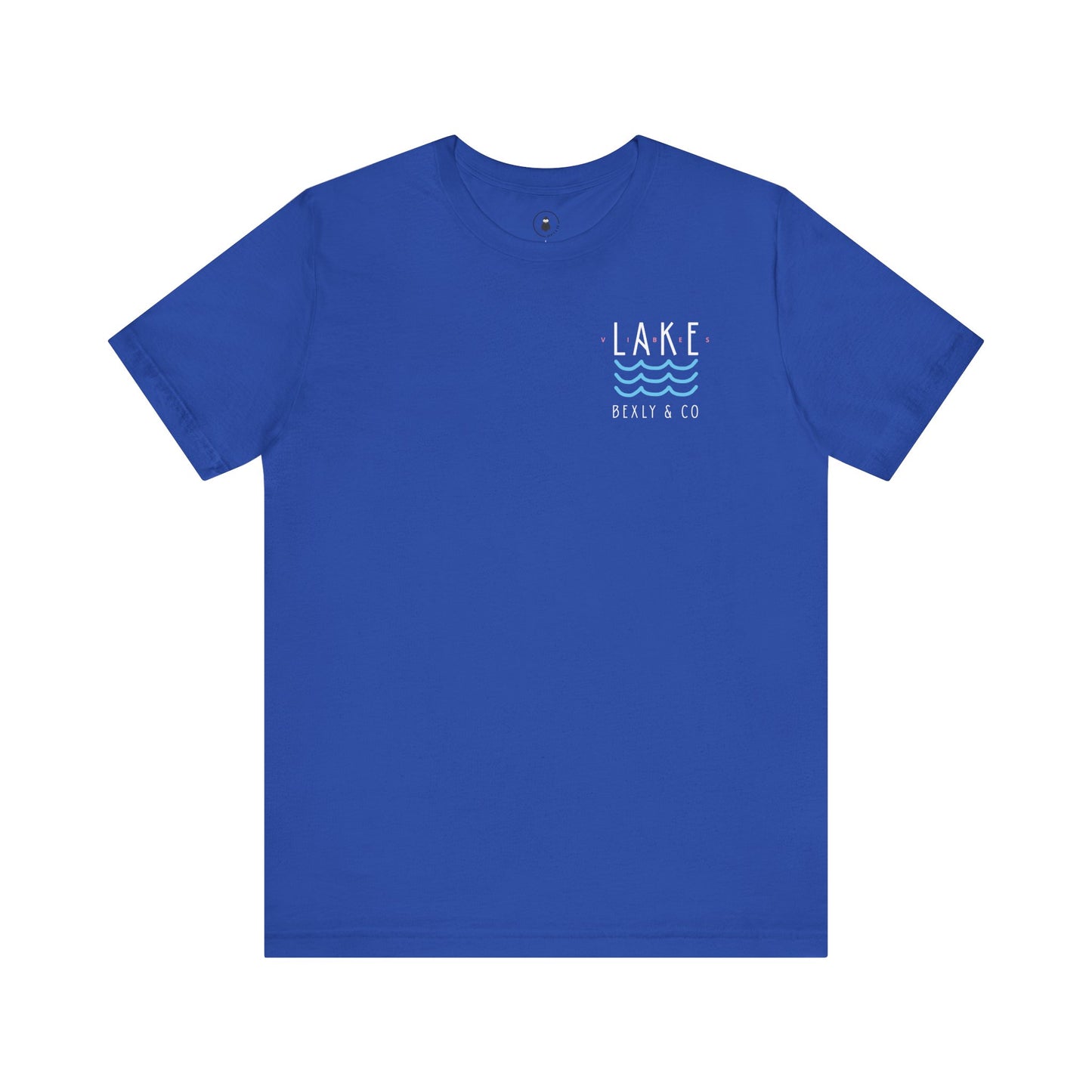 Lake Waves Unisex Tee - Perfect for Lake Days, Casual Outfits, Gifts, Summer Vacations, Coastal Vibes