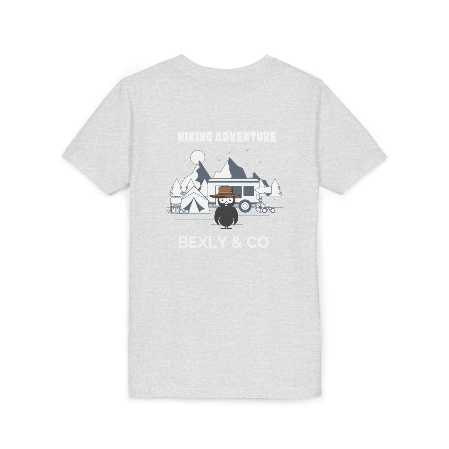 Hiking Adventure Youth Short Sleeve Tee - Fun Outdoor Vibes for Young Explorers