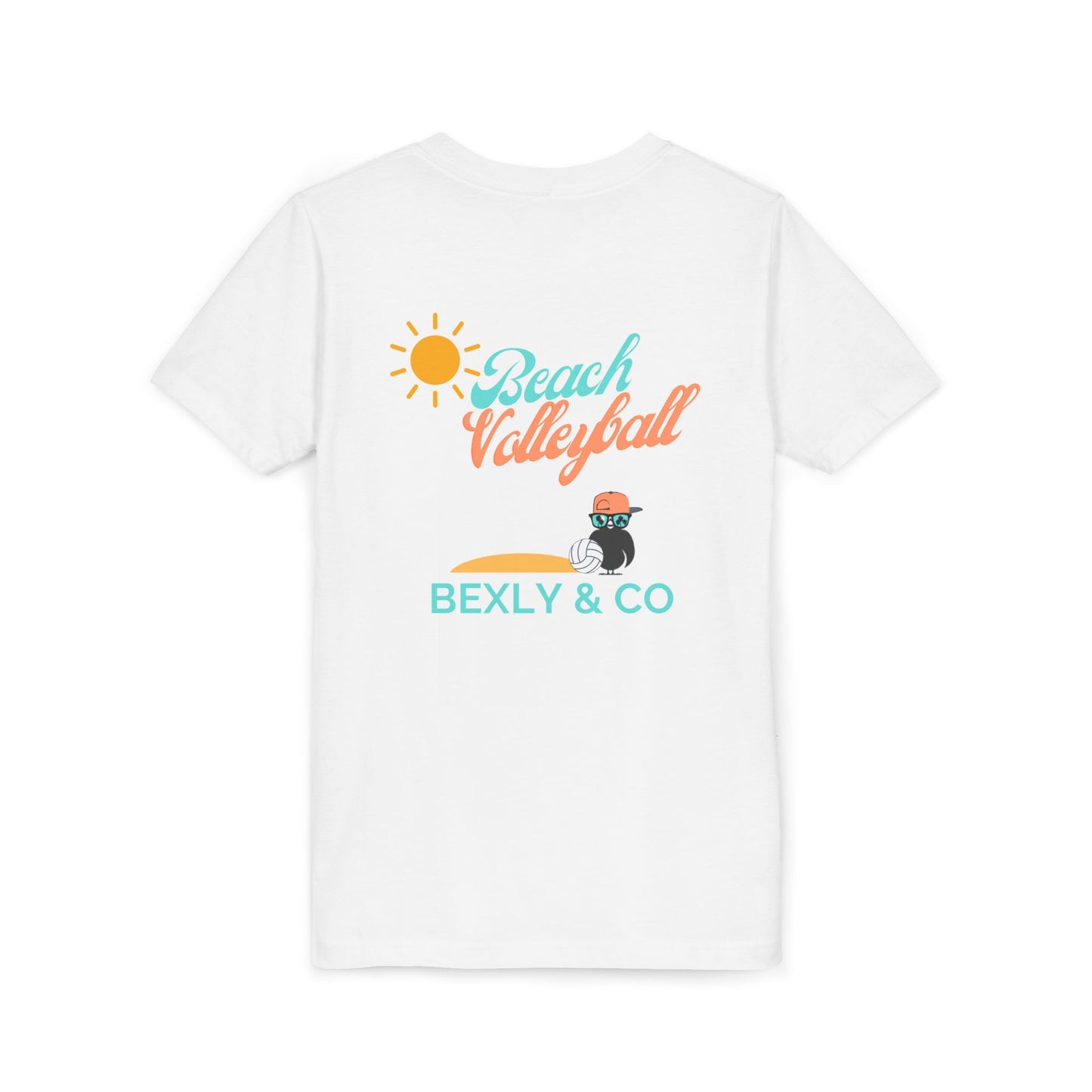 Beach Volleyball Youth Tee - Fun Summer Style