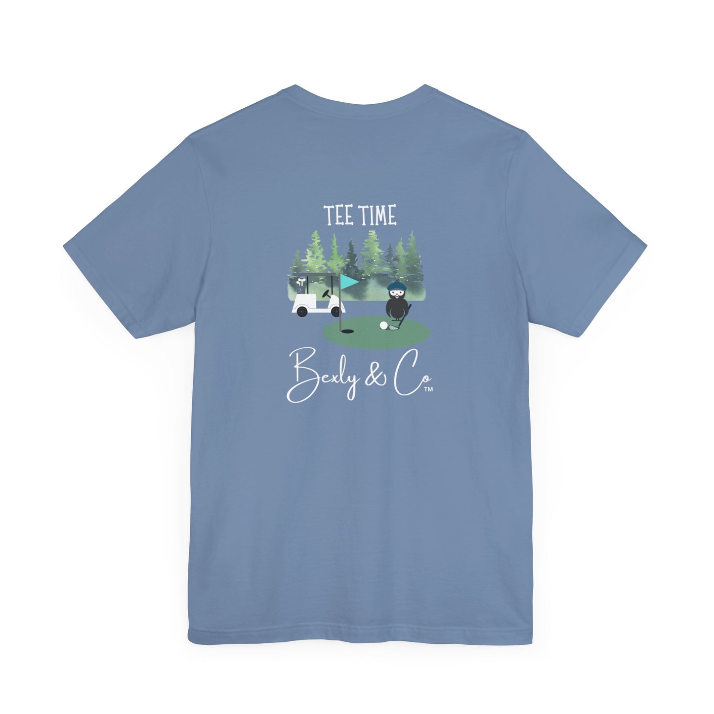 Tee Time Unisex Golf T-Shirt - Perfect for Golf Lovers & Outdoor Enthusiasts