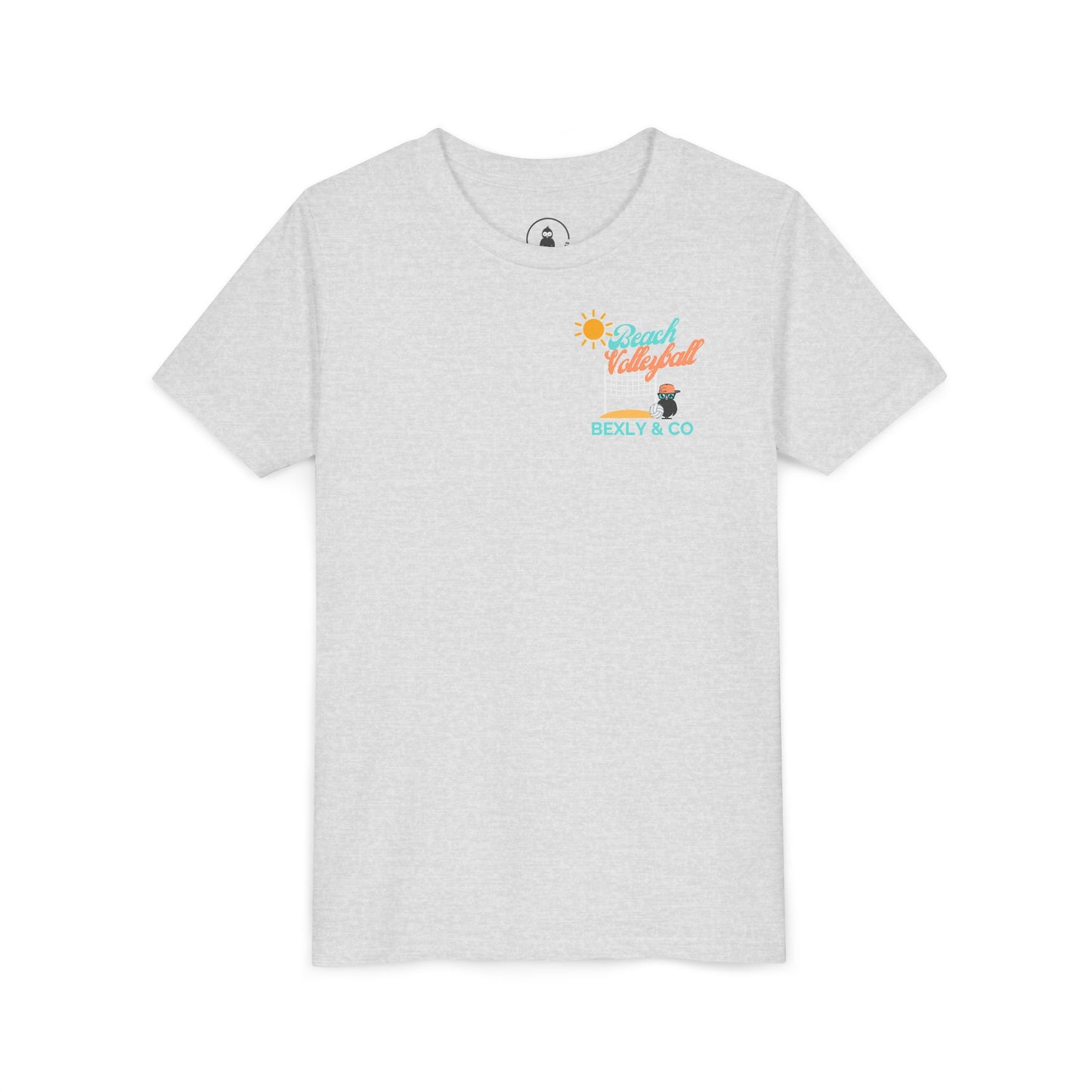 Youth Beach Volleyball Tee - Fun Summer Vibes for Kids