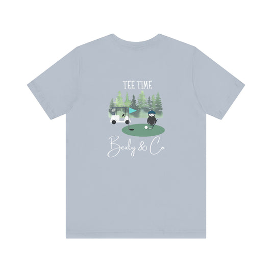 Tee Time Unisex Golf T-Shirt - Perfect for Golf Lovers & Outdoor Enthusiasts