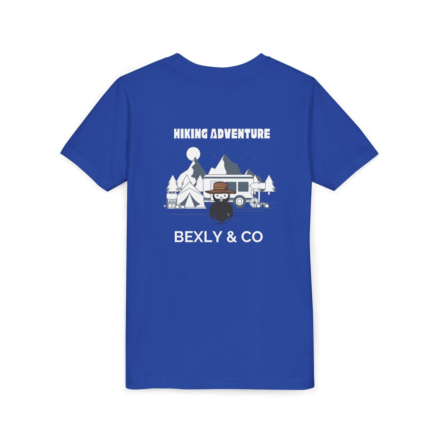 Hiking Adventure Youth Short Sleeve Tee - Fun Outdoor Vibes for Young Explorers