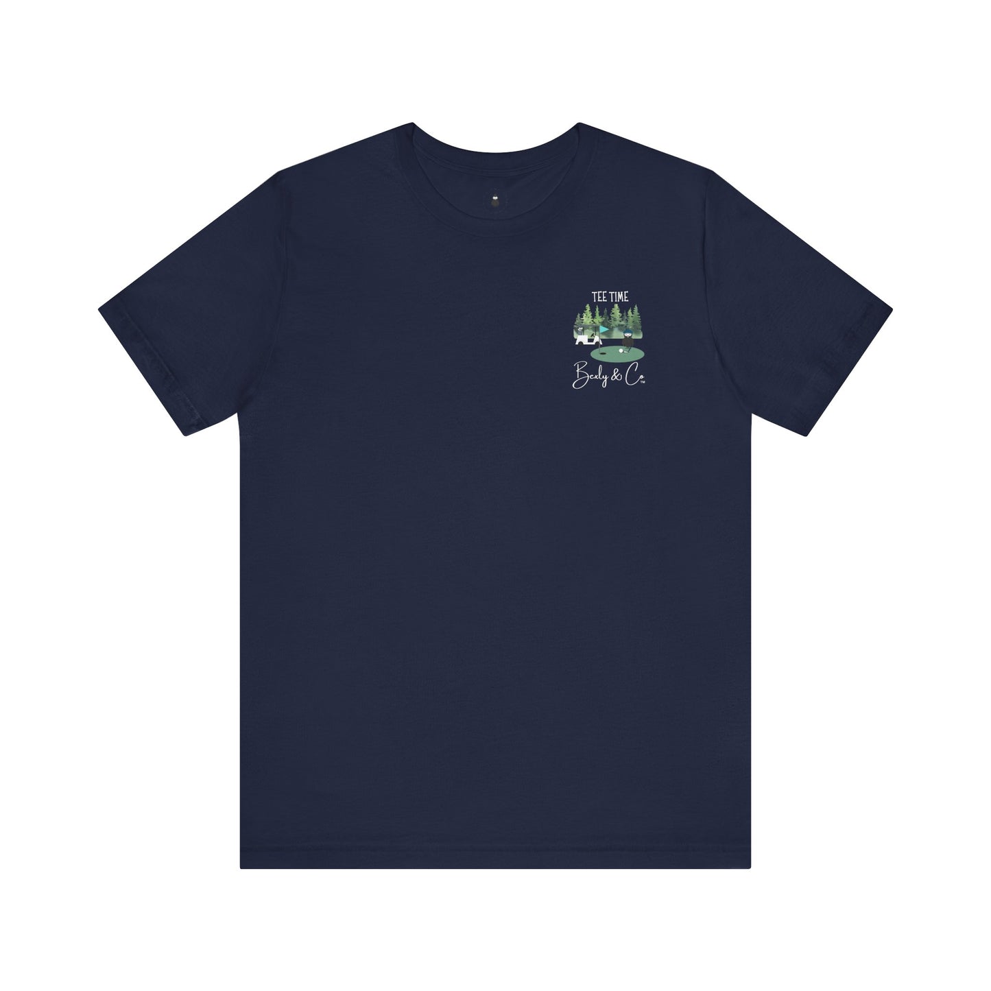 Tee Time Unisex Golf T-Shirt - Perfect for Golf Lovers & Outdoor Enthusiasts