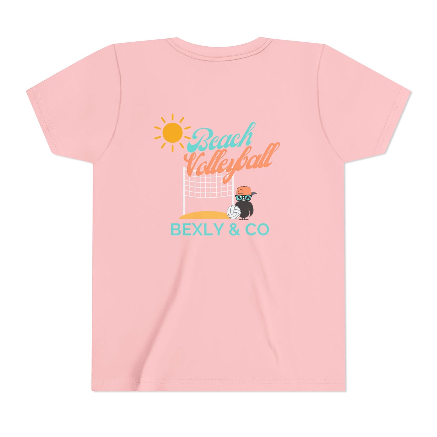Youth Beach Volleyball Tee - Fun Summer Vibes for Kids
