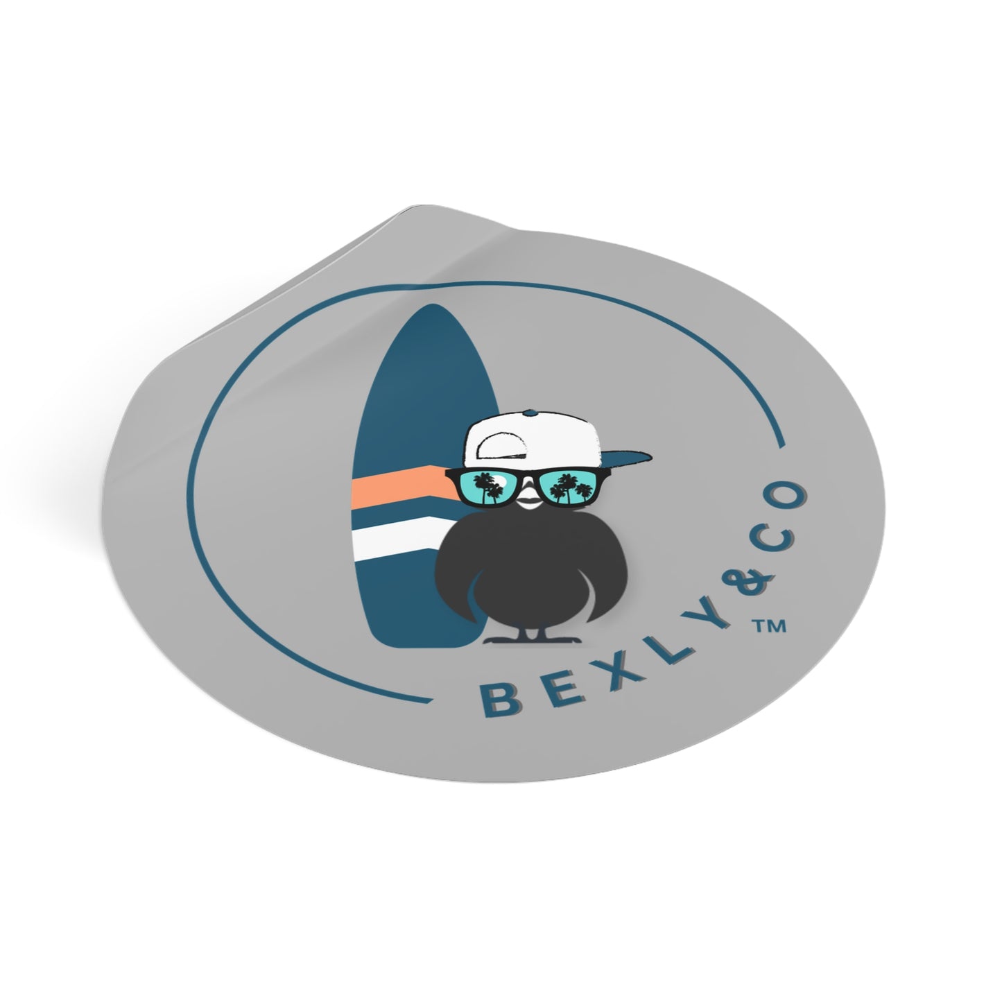 Cool Surfing Vinyl Stickers - Fun Beach Vibes for Any Occasion
