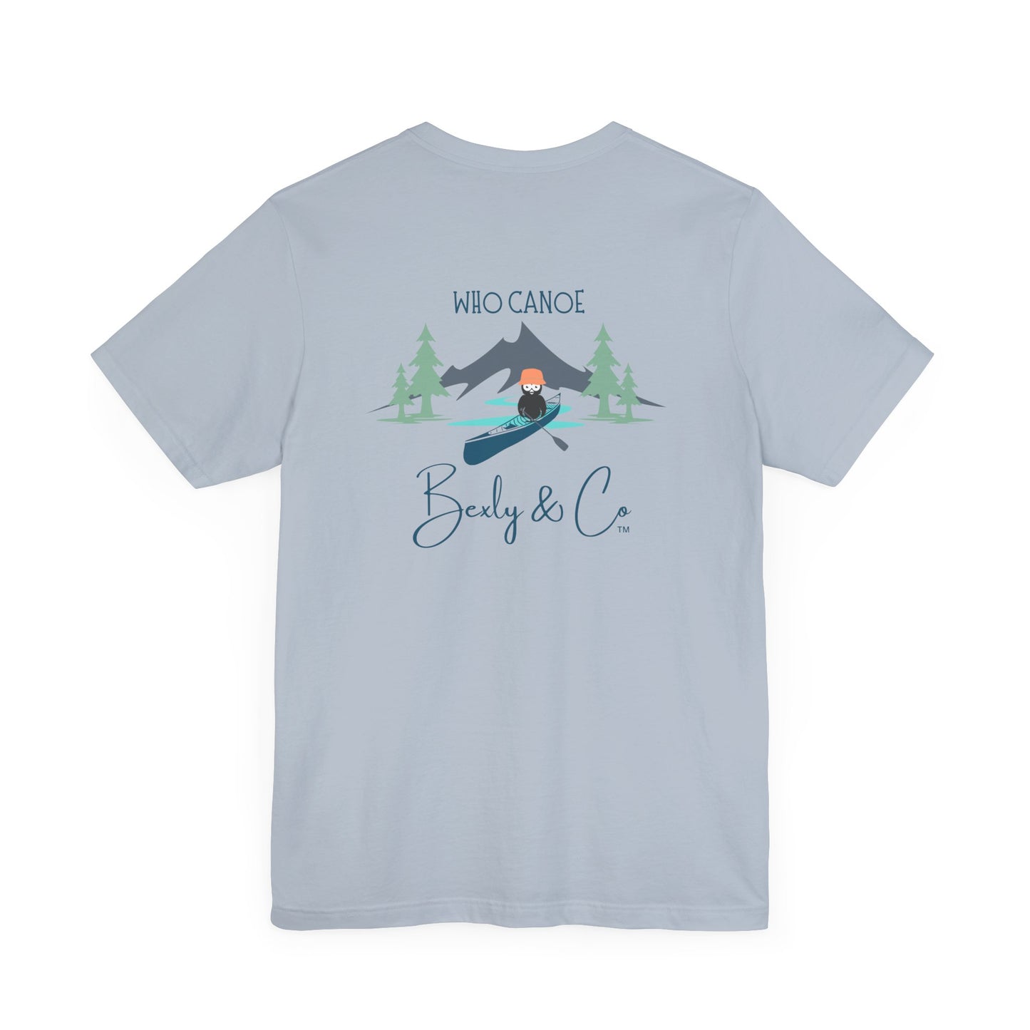 Who Canoe Unisex Tee - Perfect for Adventure Lovers & Outdoor Enthusiasts