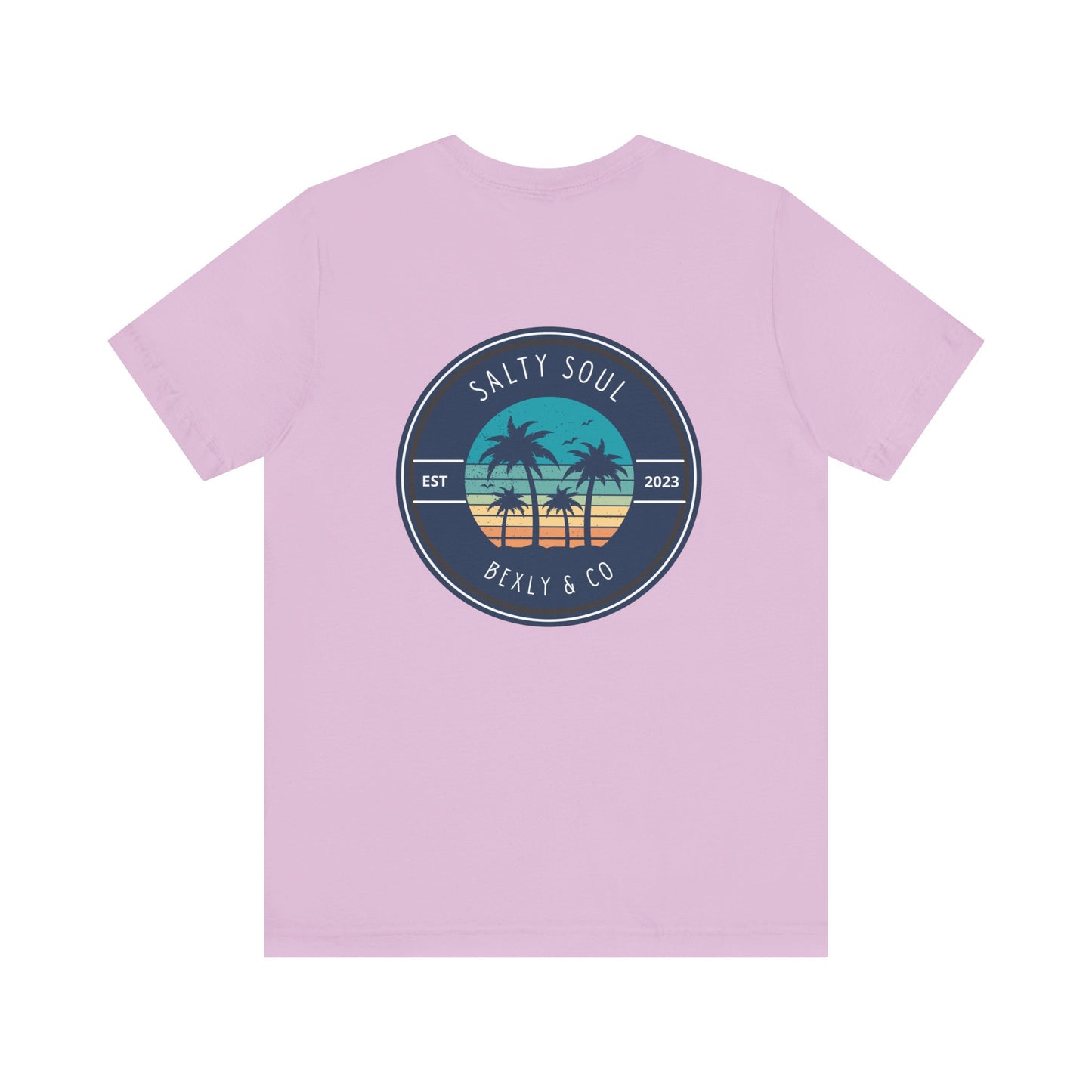 Salty Soul Palm Tree Beach Tee | Unisex Short Sleeve | Casual Summer Wear, Beach Vacation Shirt, Gift for Ocean Lovers, Retro Graphic [...]