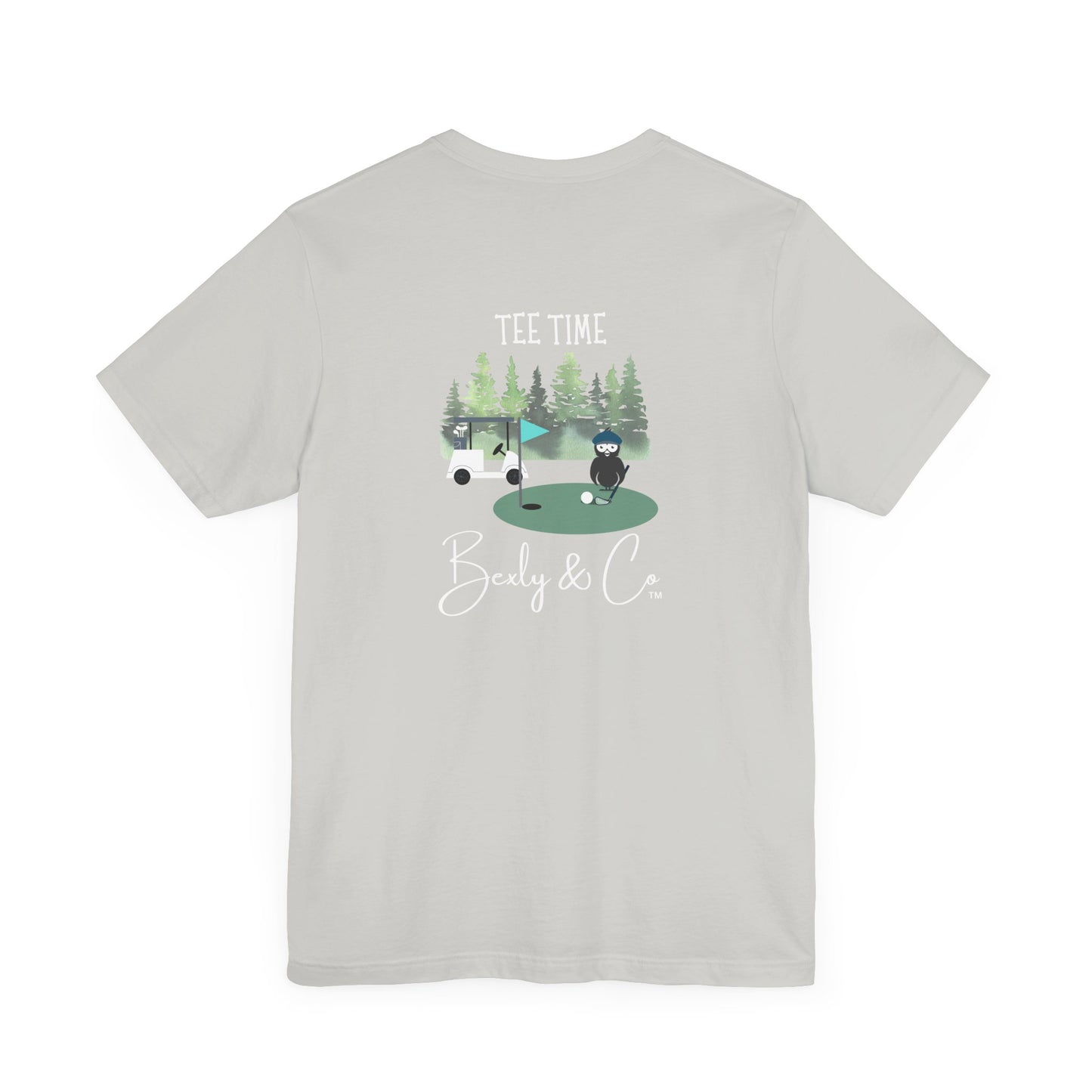 Tee Time Unisex Golf T-Shirt - Perfect for Golf Lovers & Outdoor Enthusiasts