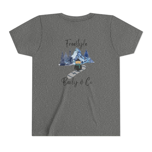 Freestyle Youth Short Sleeve Tee - Adventure Vibe for Young Explorers