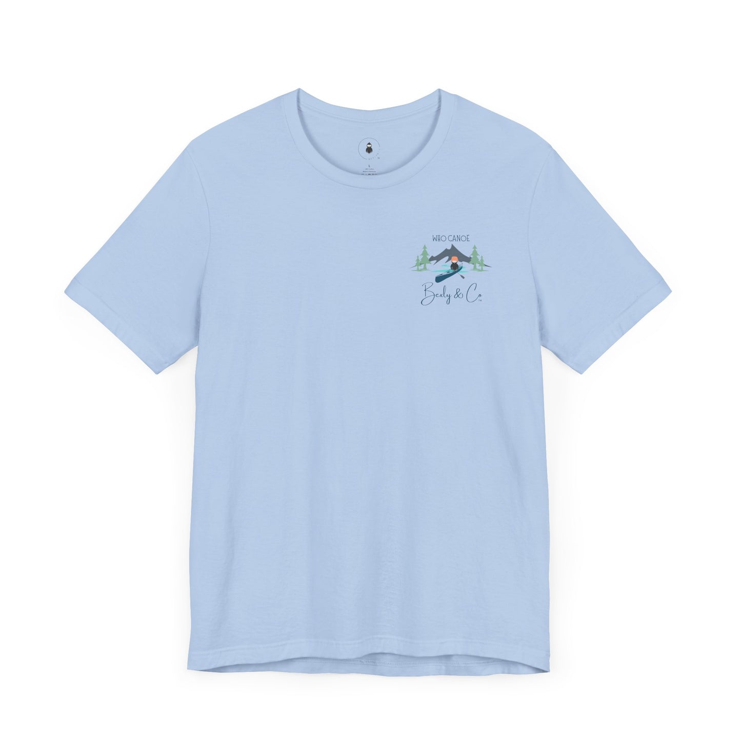 Who Canoe Unisex Tee - Perfect for Adventure Lovers & Outdoor Enthusiasts