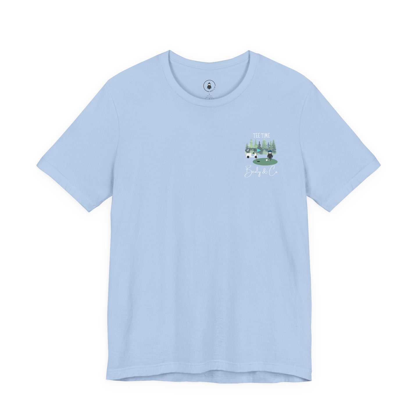 Tee Time Unisex Golf T-Shirt - Perfect for Golf Lovers & Outdoor Enthusiasts