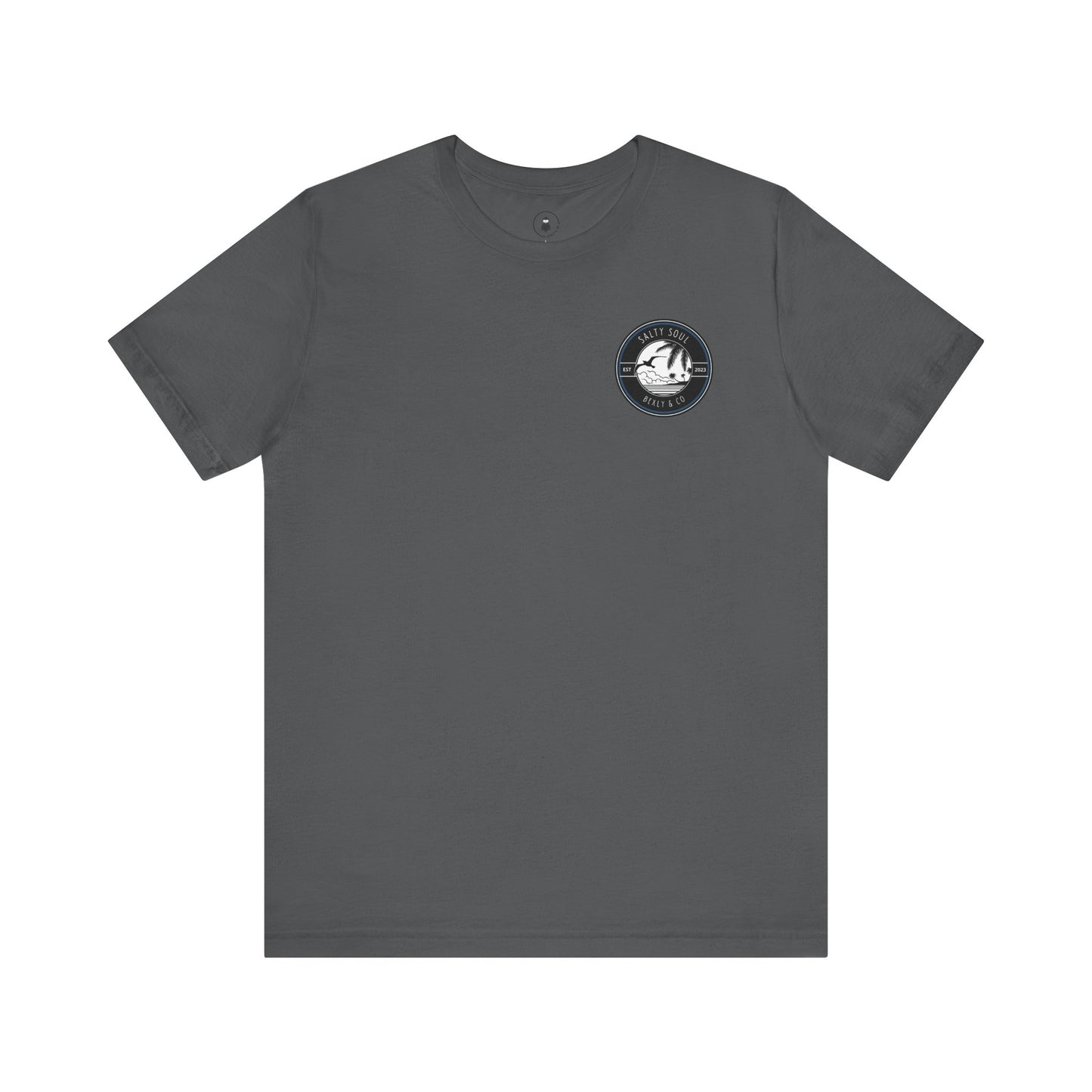 Salty Soul Unisex Tee - Beach Vibes, Summer Casual Wear, Great for Surfing, Gifts for Ocean Lovers, Relaxed Fit