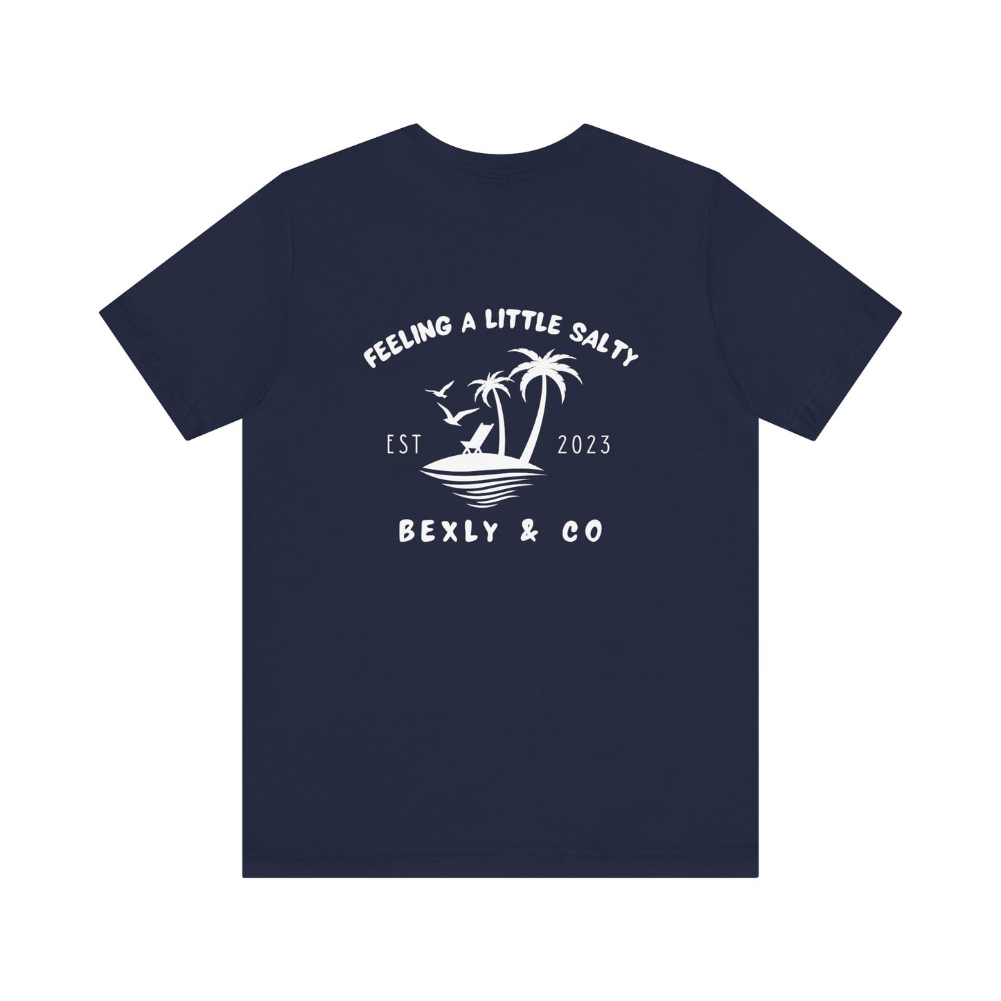 Unisex Short Sleeve Tee - "Feeling A Little Salty" Tropical Graphic Shirt, Beach Vibes, Casual Summer Wear, Gift for Beach [...]