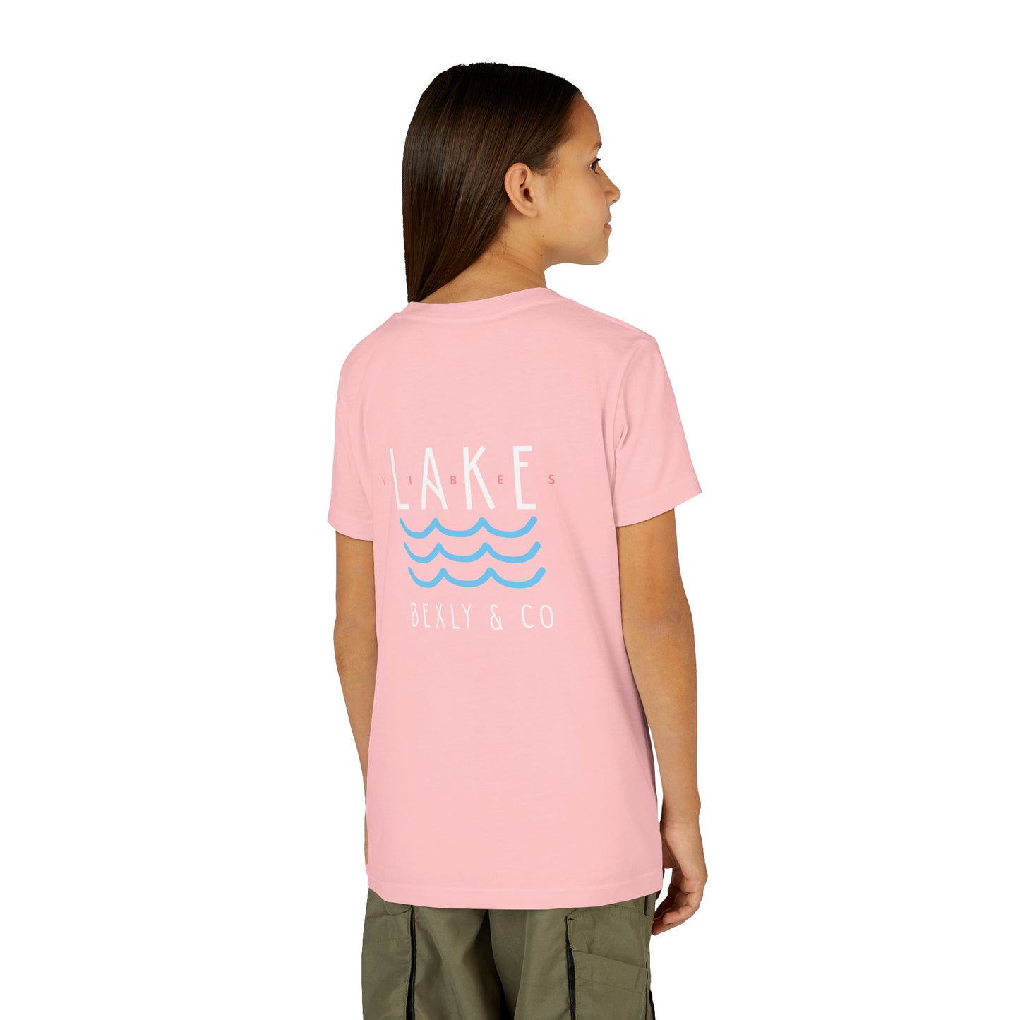 Chill Vibes Lake Vibes Youth Tee - Summer Fun Shirt, Casual Everyday Tee, Gift for Young Explorers