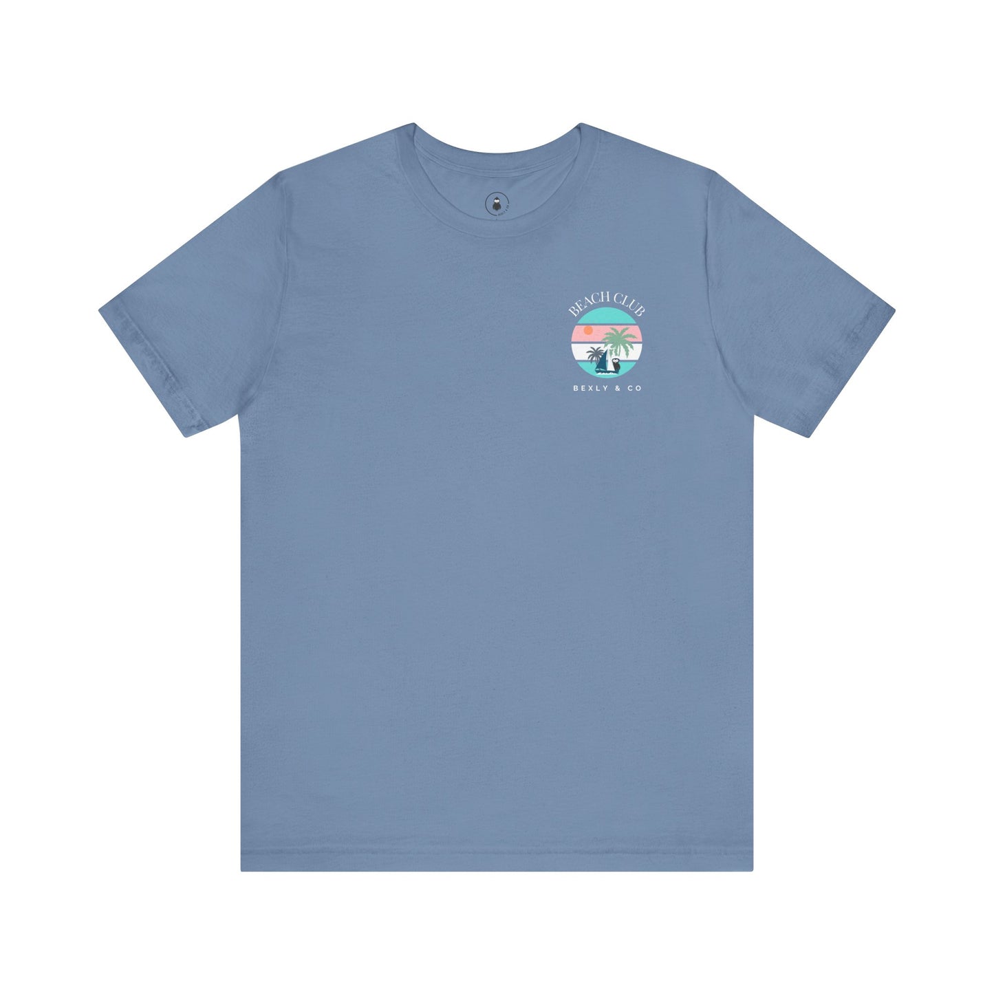 Beach Club Graphic Tee, Unisex Vacation Shirt, Casual Summer Top, Tropical Paradise T-Shirt, Outdoor Adventure Apparel