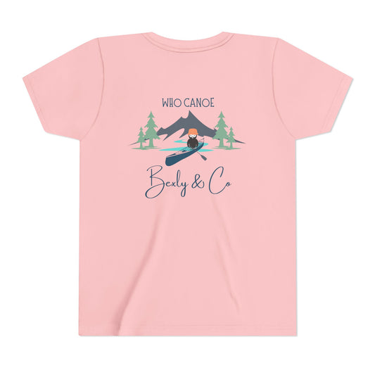 Adventurous Youth Short Sleeve Tee - 'Who Canoe' Graphic