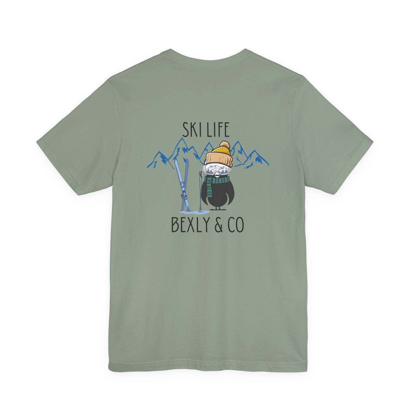 Ski Life Unisex Tee - Perfect for Winter Adventures and Ski Enthusiasts
