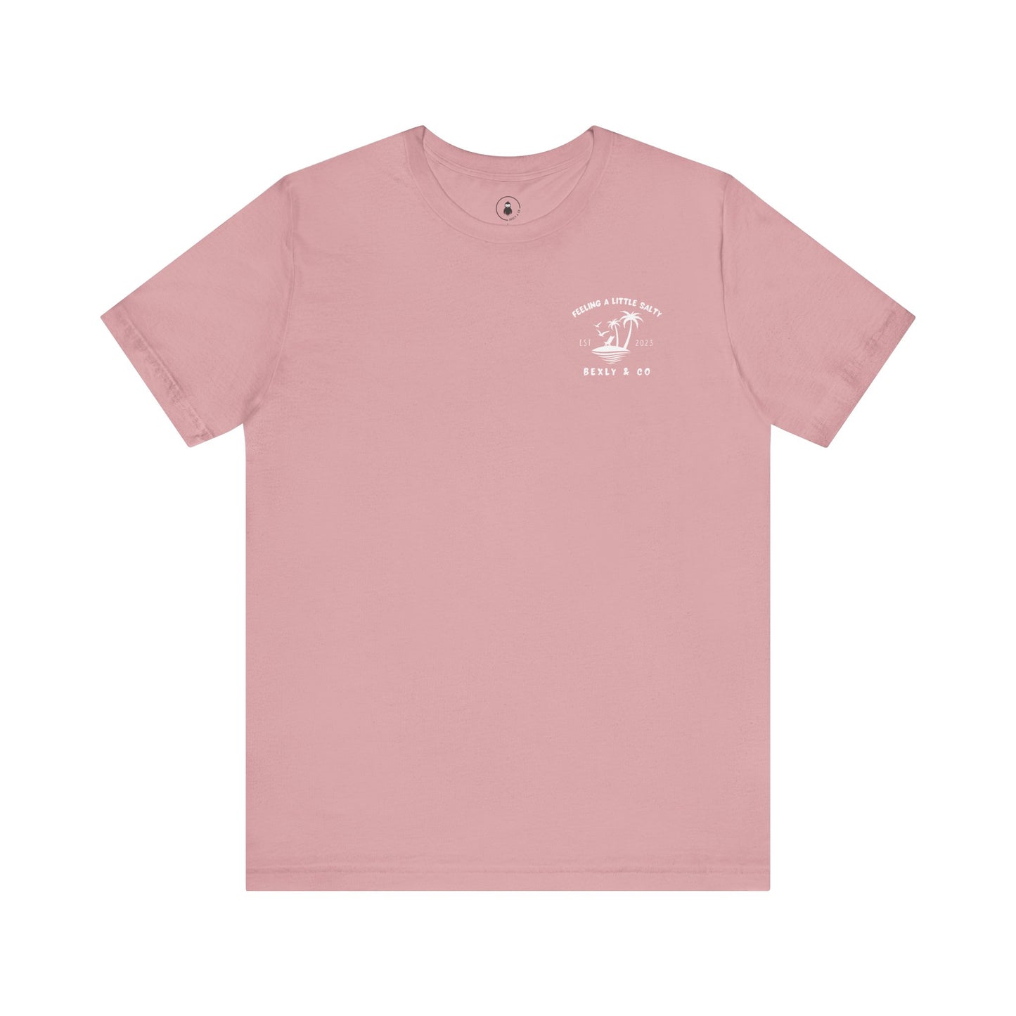 Unisex Short Sleeve Tee - "Feeling A Little Salty" Tropical Graphic Shirt, Beach Vibes, Casual Summer Wear, Gift for Beach [...]