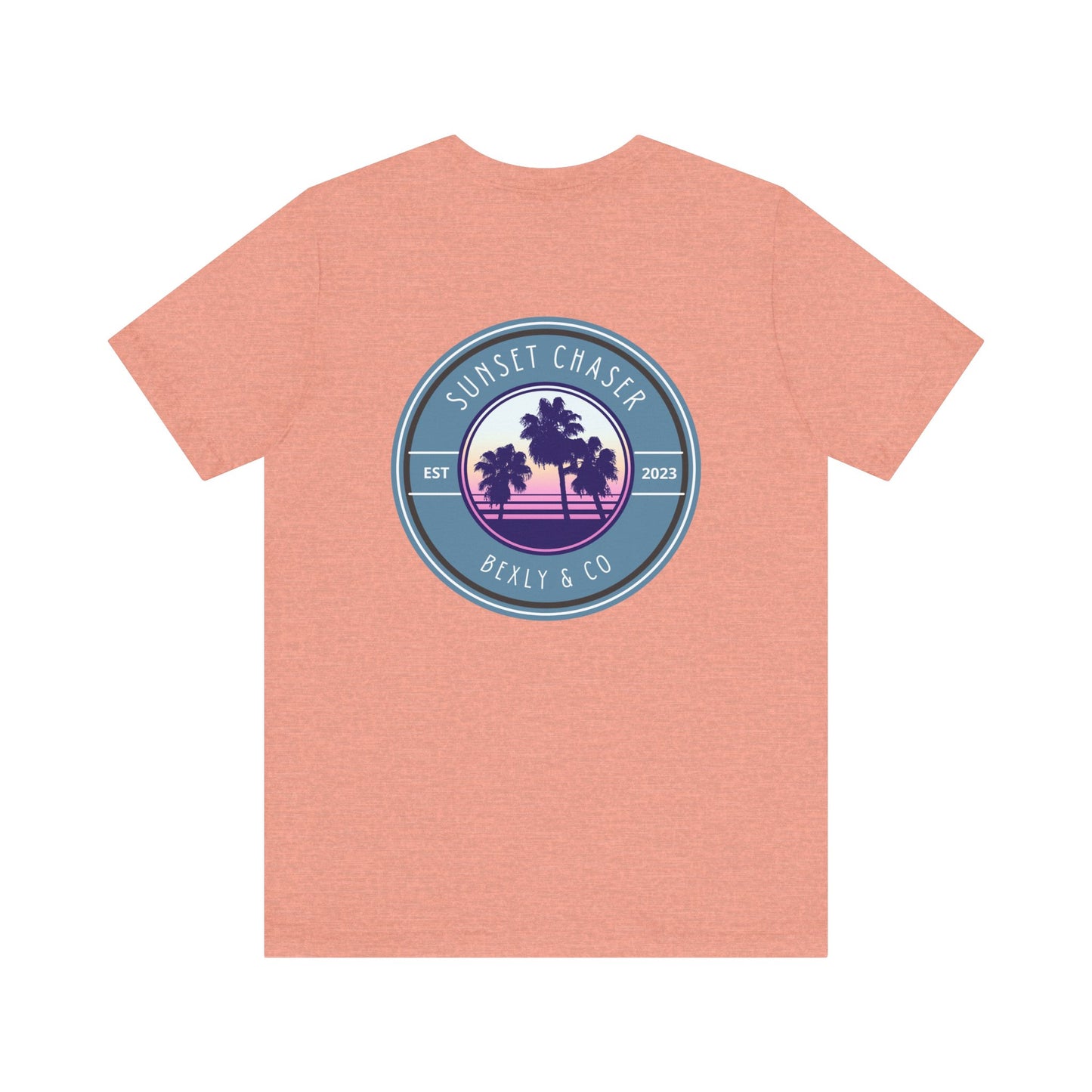 Sunset Chaser Beach Tee, Unisex T-Shirt, Summer Vibe Shirt, Beach Lover Gift, Vacation Wear, Casual Outfit
