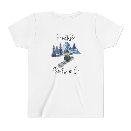Freestyle Youth Short Sleeve Tee - Adventure Vibe for Young Explorers