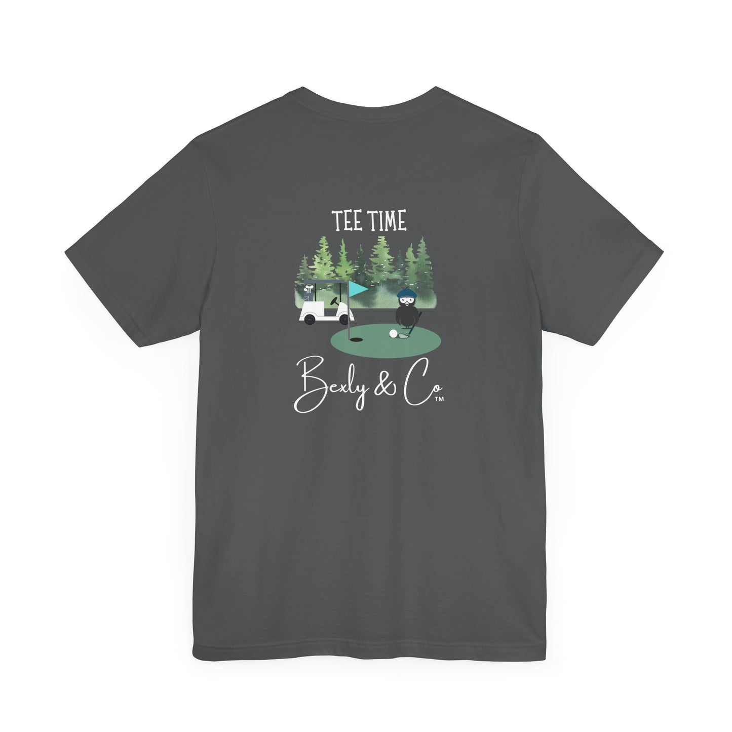 Tee Time Unisex Golf T-Shirt - Perfect for Golf Lovers & Outdoor Enthusiasts