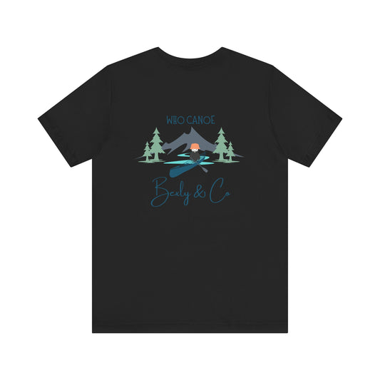 Who Canoe Unisex Tee - Perfect for Adventure Lovers & Outdoor Enthusiasts