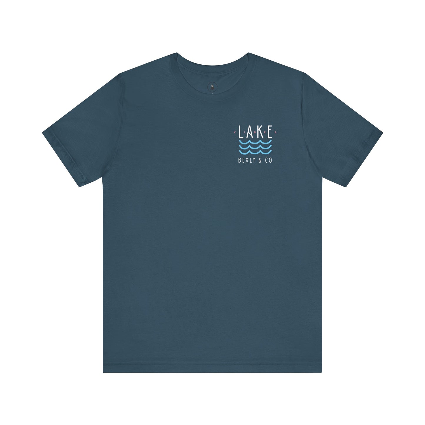 Lake Waves Unisex Tee - Perfect for Lake Days, Casual Outfits, Gifts, Summer Vacations, Coastal Vibes