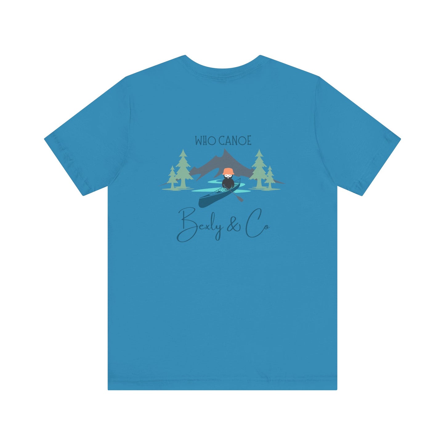 Who Canoe Unisex Tee - Perfect for Adventure Lovers & Outdoor Enthusiasts