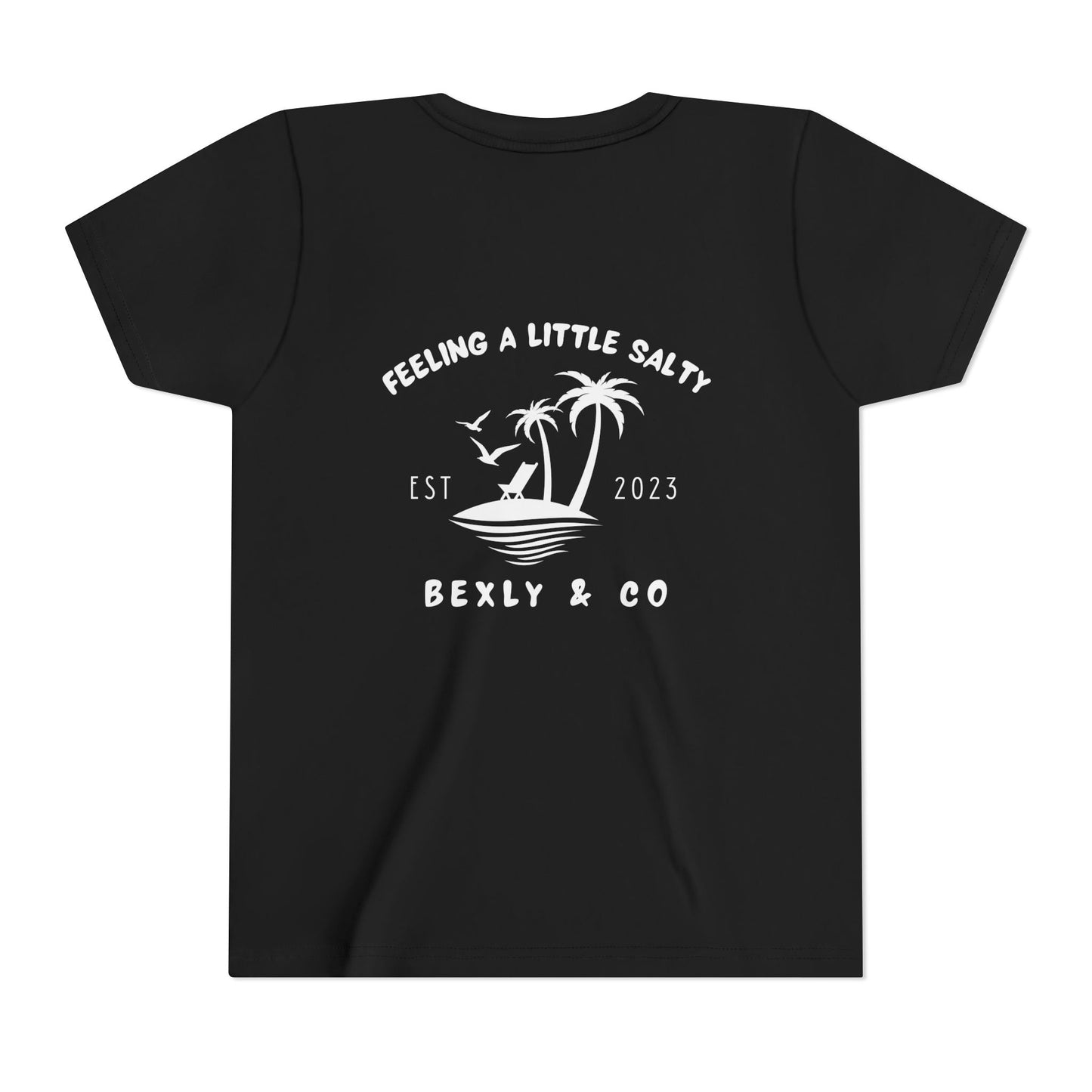 Youth Beach Vibes Tee, Summer T-Shirt, Kids Graphic Shirt, Vacation Apparel, Beach Party Outfit, Tropical Style Shirt