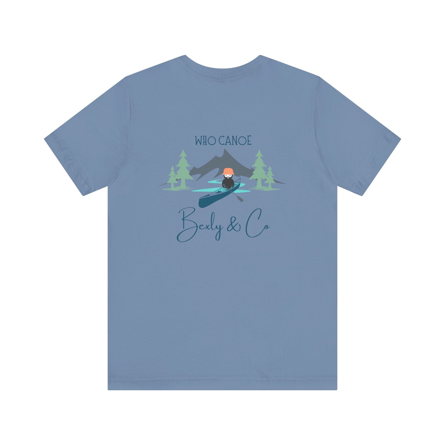 Who Canoe Unisex Tee - Perfect for Adventure Lovers & Outdoor Enthusiasts