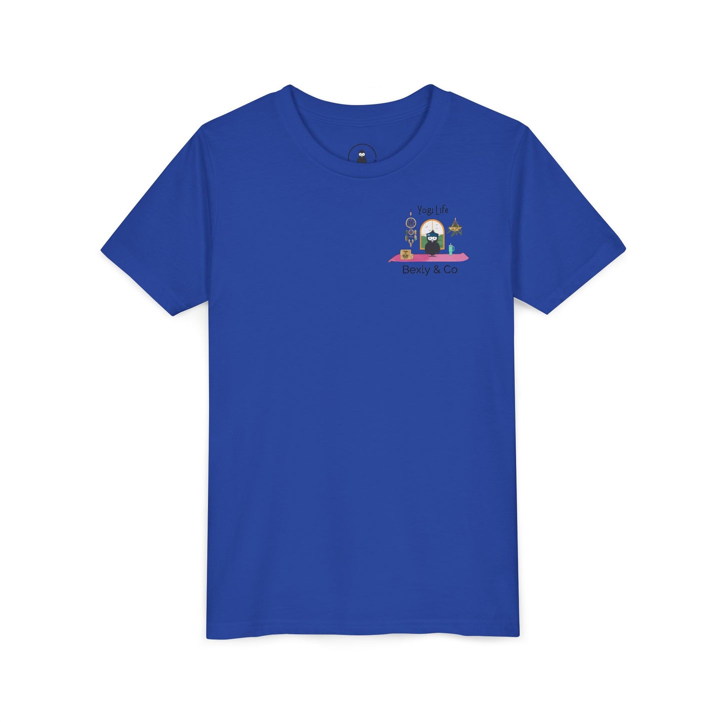 Yogi Life Youth Tee - Cute  Design for Young Yogis, Perfect for Relaxation and Everyday Wear