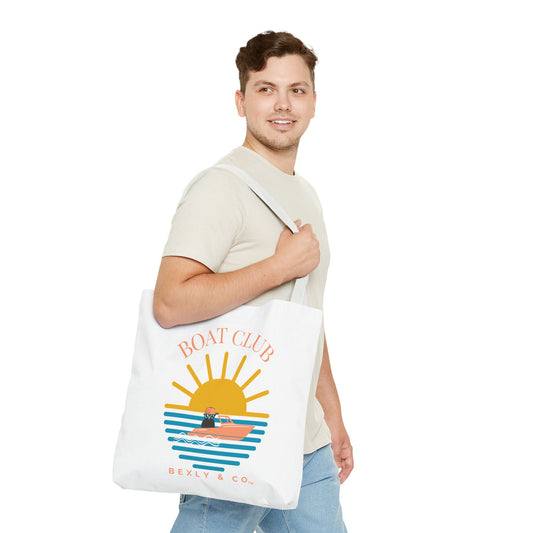 Boat Club Tote Bag - Summer Vibes & Fun Days on the Water