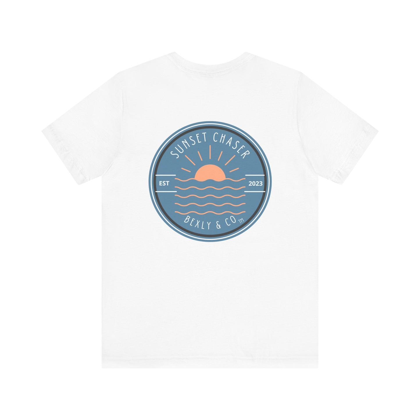 Coastal Sunset Tee, Beachwear, Summer Shirt, Vacation Top, Casual Outfit, Gift for Him/Her
