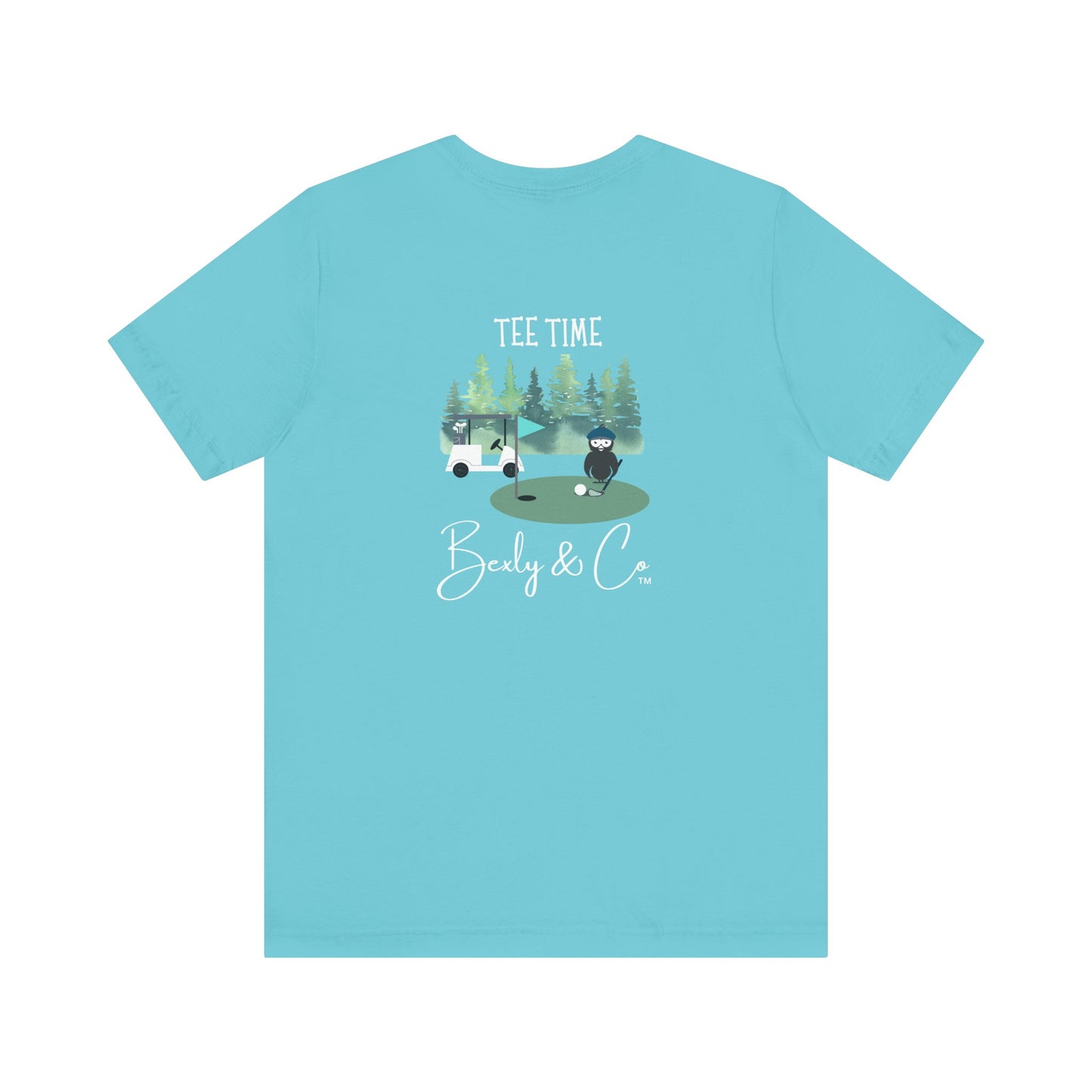 Tee Time Unisex Golf T-Shirt - Perfect for Golf Lovers & Outdoor Enthusiasts
