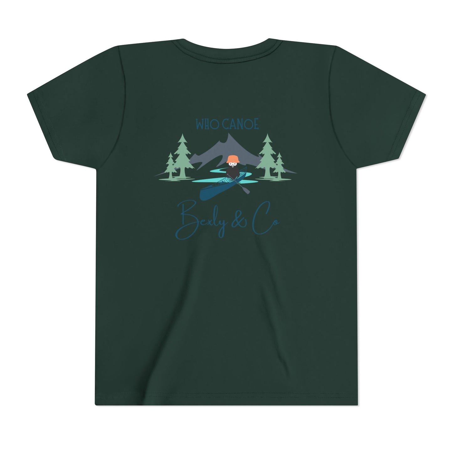 Adventurous Youth Short Sleeve Tee - 'Who Canoe' Graphic