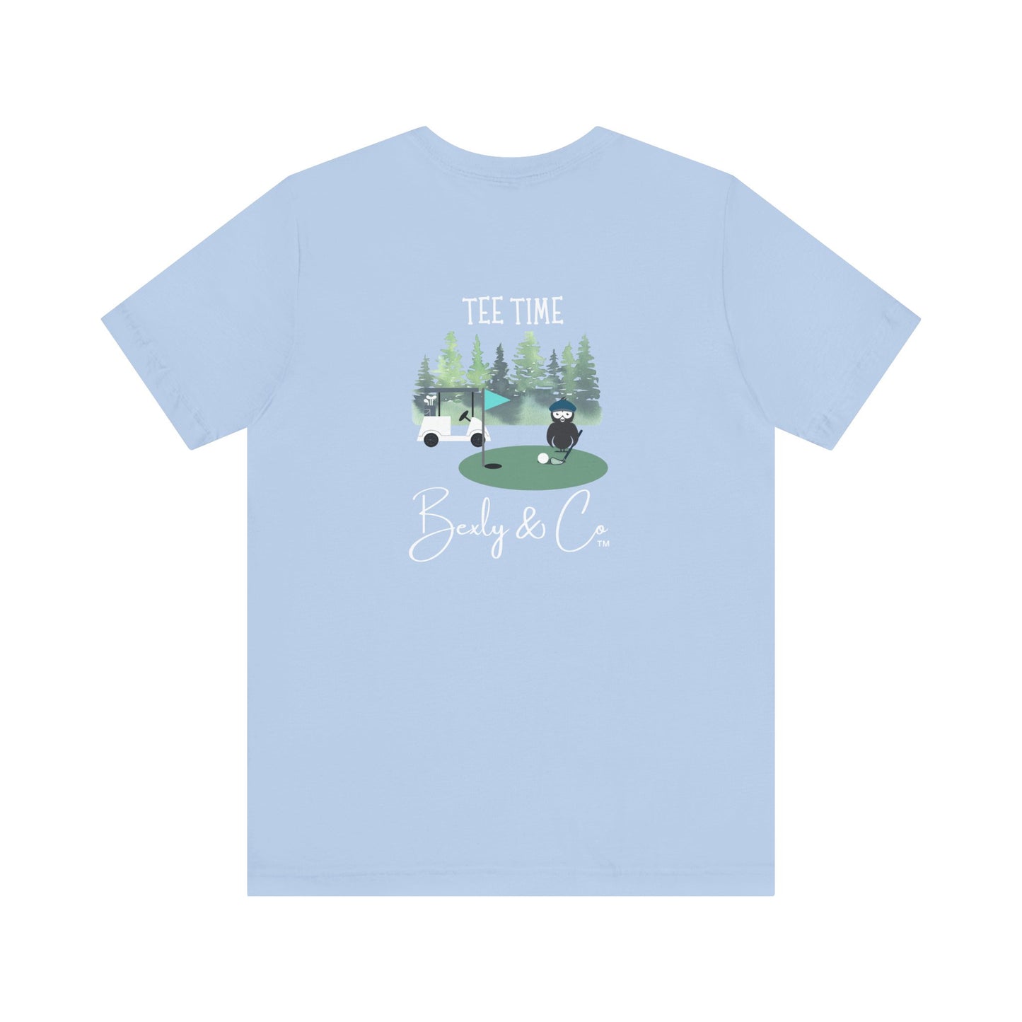 Tee Time Unisex Golf T-Shirt - Perfect for Golf Lovers & Outdoor Enthusiasts