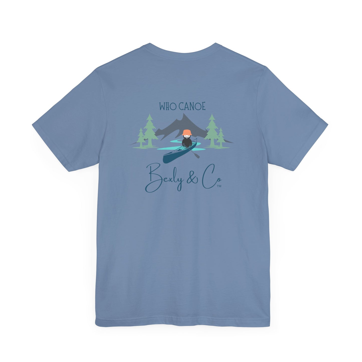 Who Canoe Unisex Tee - Perfect for Adventure Lovers & Outdoor Enthusiasts