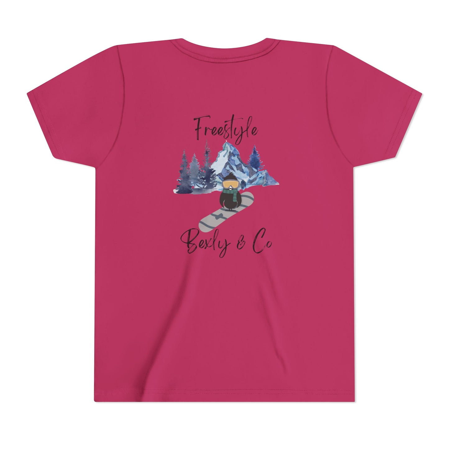 Freestyle Youth Short Sleeve Tee - Adventure Vibe for Young Explorers
