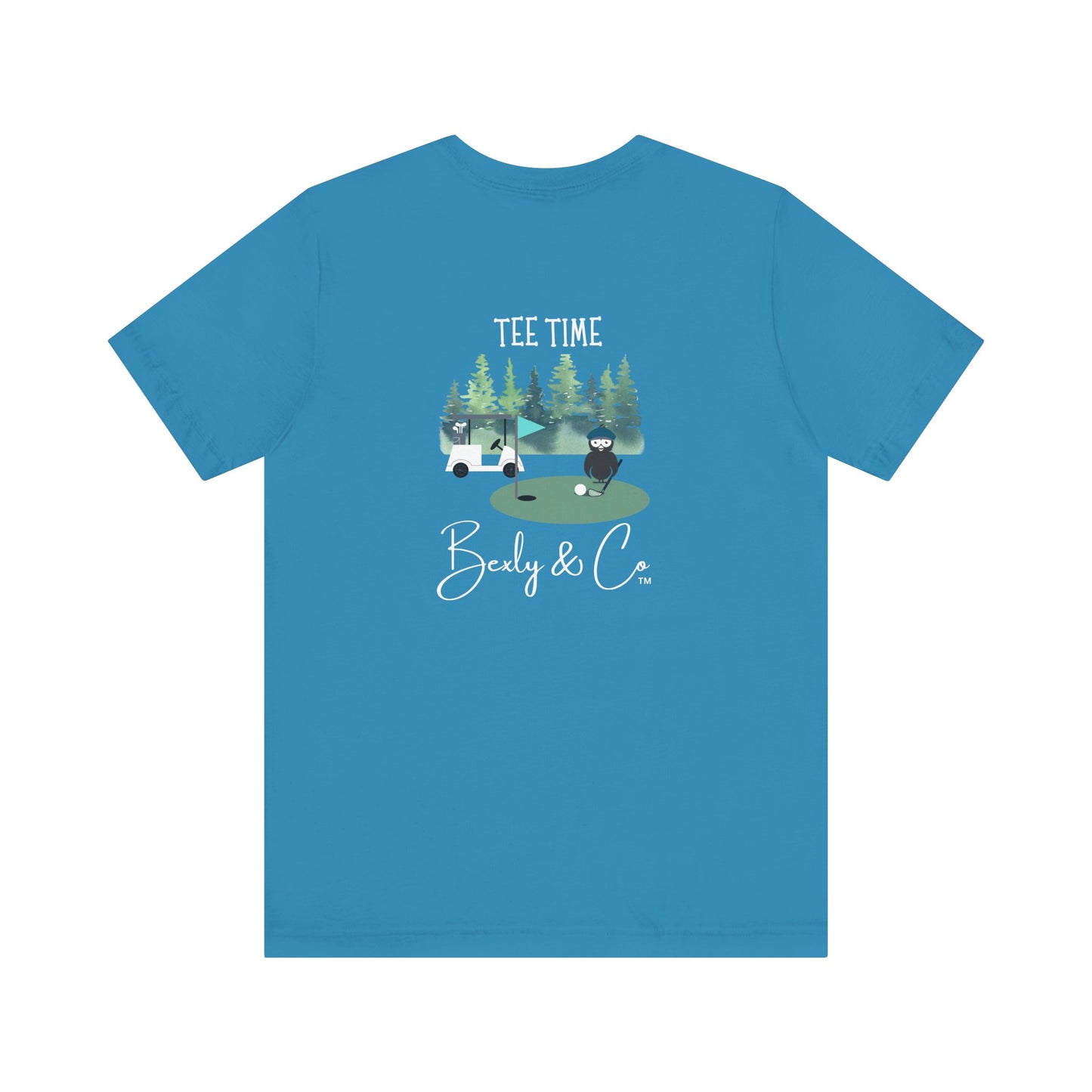 Tee Time Unisex Golf T-Shirt - Perfect for Golf Lovers & Outdoor Enthusiasts