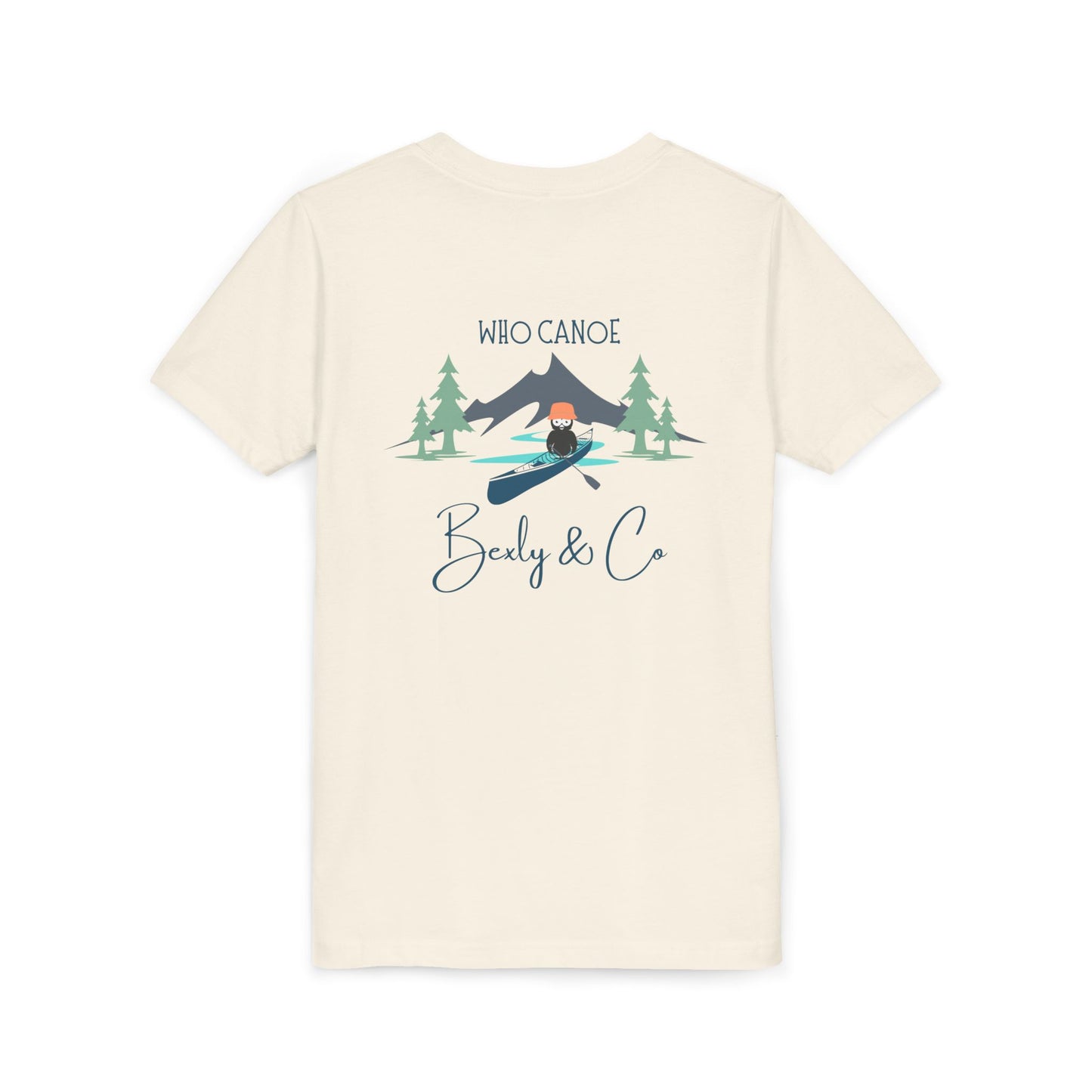 Adventurous Youth Short Sleeve Tee - 'Who Canoe' Graphic