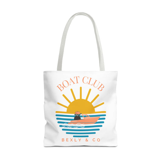Boat Club Tote Bag - Summer Vibes & Fun Days on the Water